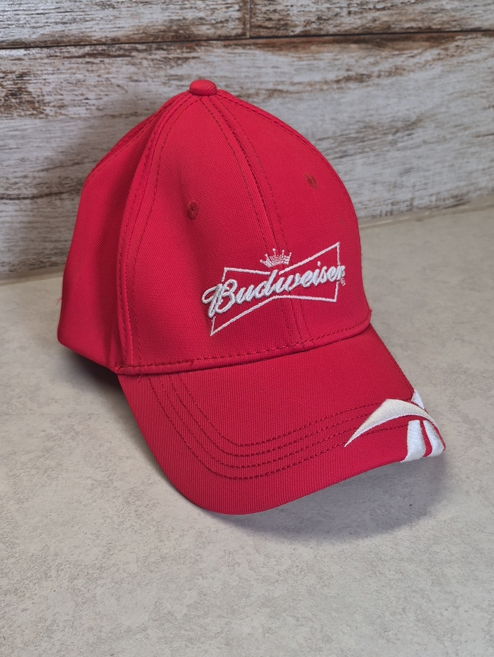 Reebok Red Budweiser Logo Baseball Cap
